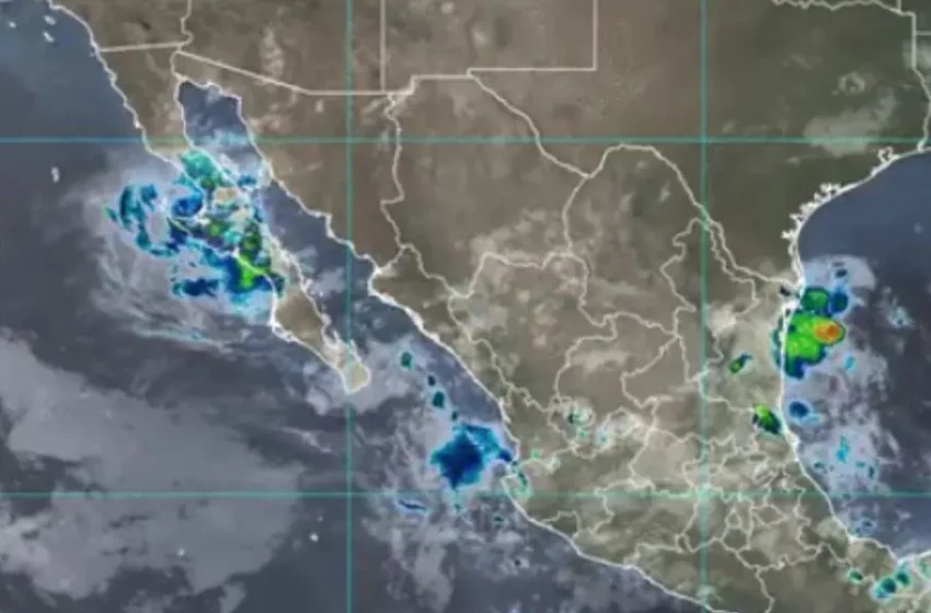 Lluvias HOY 10 de julio en Baja California Sur; este es el pronóstico oficial del SMN