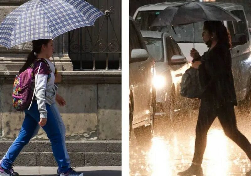 Lluvias intensas y calor extremo golpean a México hoy – meganoticias