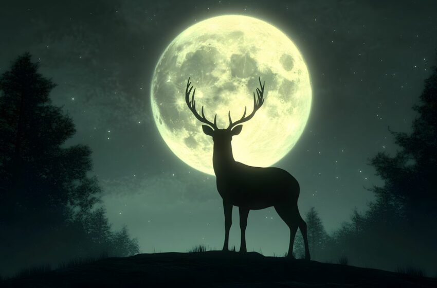 Luna llena de julio en México: así brillará la mágica “Luna de Ciervo” en el cielo nocturno