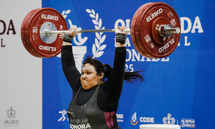 Pesistas de Sonora acopian 13 medallas en la segunda jornada de la Olimpiada Nacional