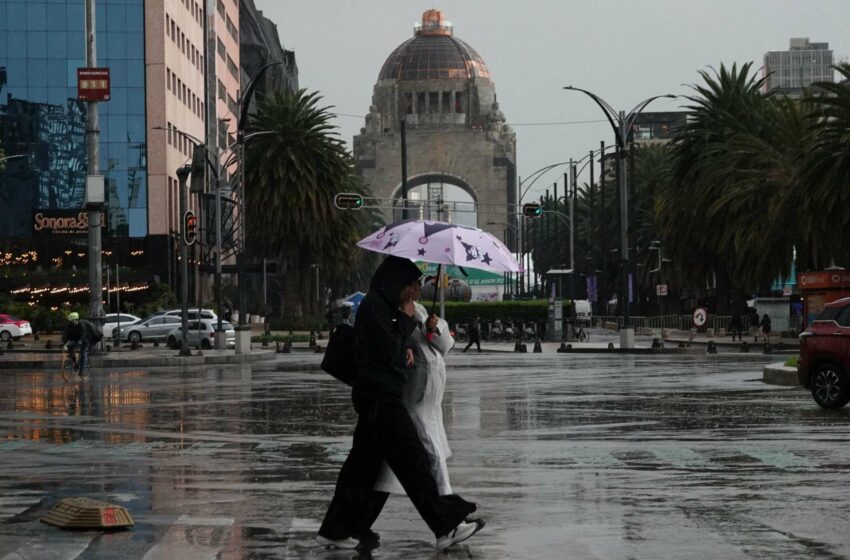 México enfrentará lluvias intensas y vientos fuertes en varios estados este jueves