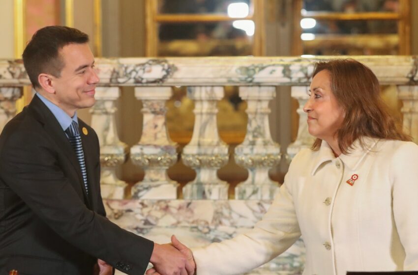 Ecuador y Perú acordaron fortalecer la cooperación en seguridad e impulsar el comercio fronterizo