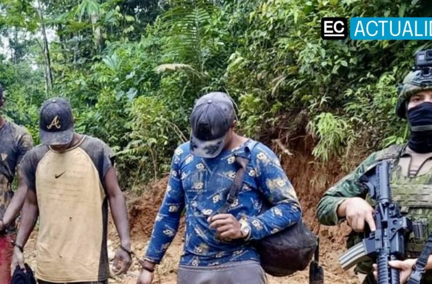 Bloque de Seguridad detuvo a tres personas por minería ilegal en Sucumbíos – El Comercio