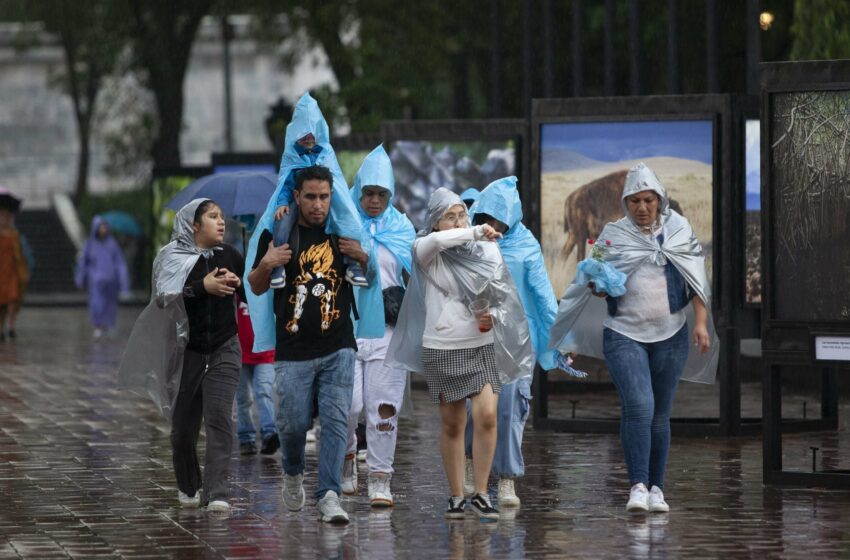 ¡Fin de semana lluvioso! Estos son los estados que se verán afectados