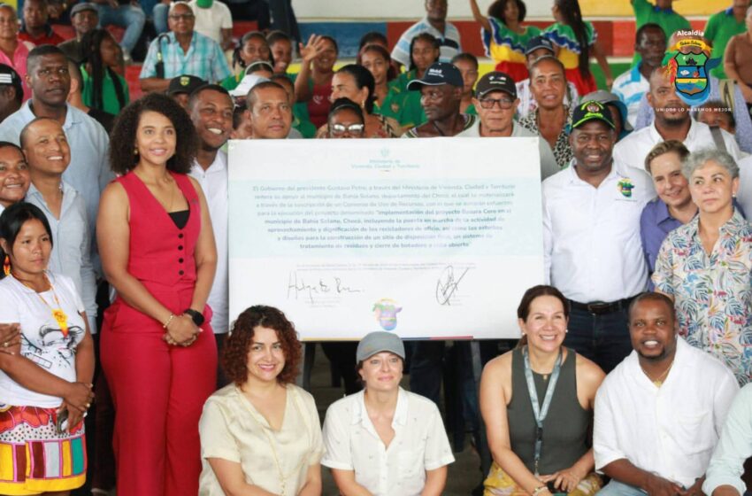  Gobierno fortalece Programa Basura Cero en el Pacífico desde Bahía Solano