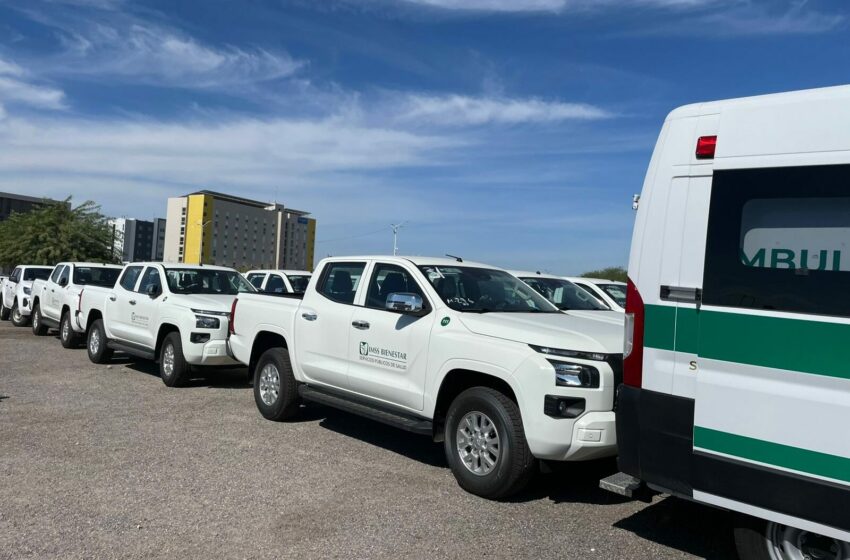 Entrega de vehículos para 10 municipios fortalece servicios de IMSS Bienestar en Sonora