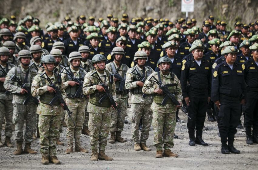 Fuerzas Armadas continuarán encabezando las operaciones contra la minería ilegal en Pataz