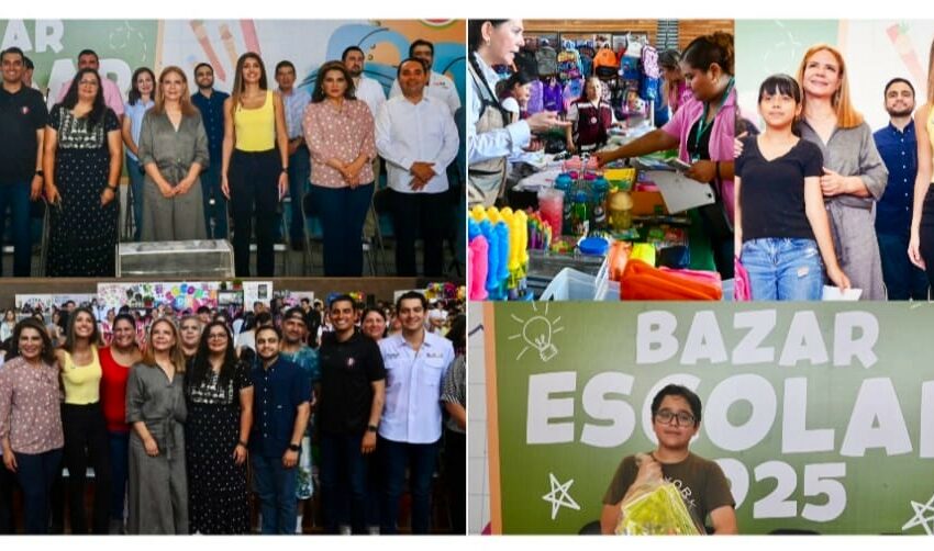  Gobernador Durazo respalda economía de familias sonorenses con Bazar Escolar 2025