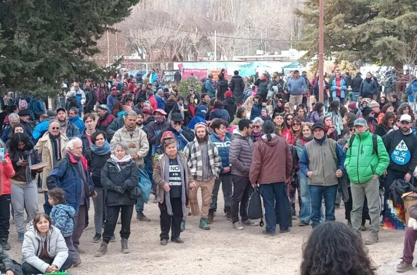  Fotos y videos: así es la contramarcha contra la minería en Uspallata – Diario El Sol Mendoza