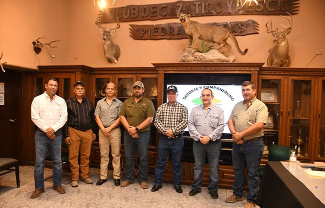  Asume Alberto Valdés Fisher presidencia del Club de Caza, Tiro y Pesca en Piedras Negras