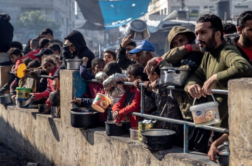 Gaza: balcón se desploma sobre personas que esperaban alimentos y medicinas