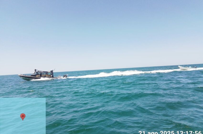 Detienen a pescador furtivo en operativo de vigilancia marítima en las costas de Dzilam de Bravo