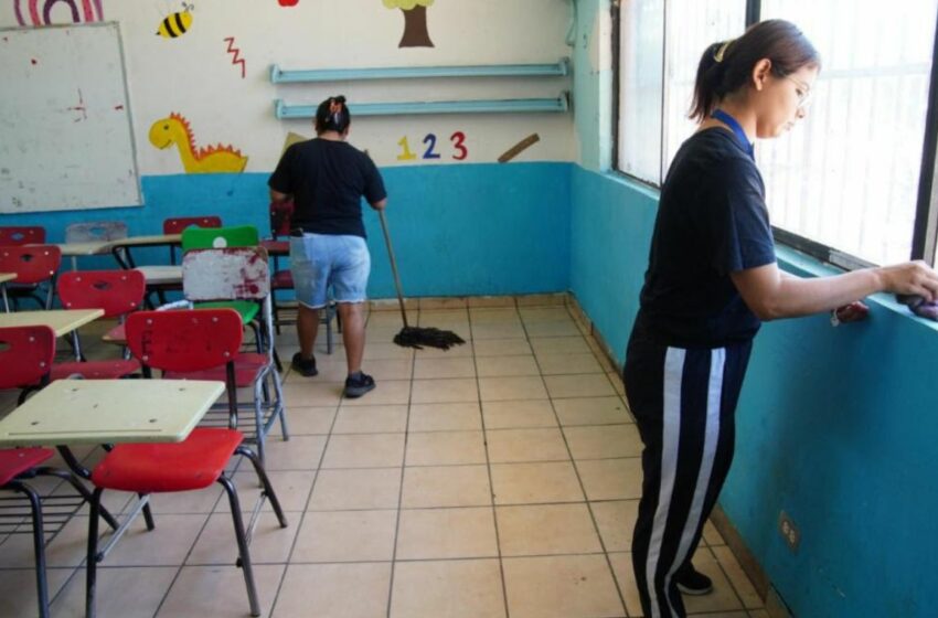 Gobierno de Sonora convoca a Jornada Estatal de Limpieza Escolar antes del regreso a clases