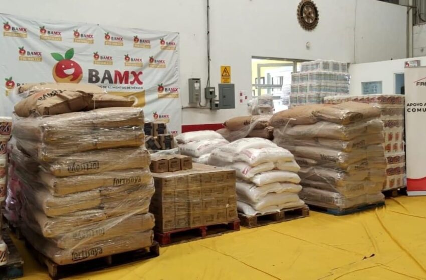  Refuerza Banco de Alimentos operación para atender a más familias en el estado