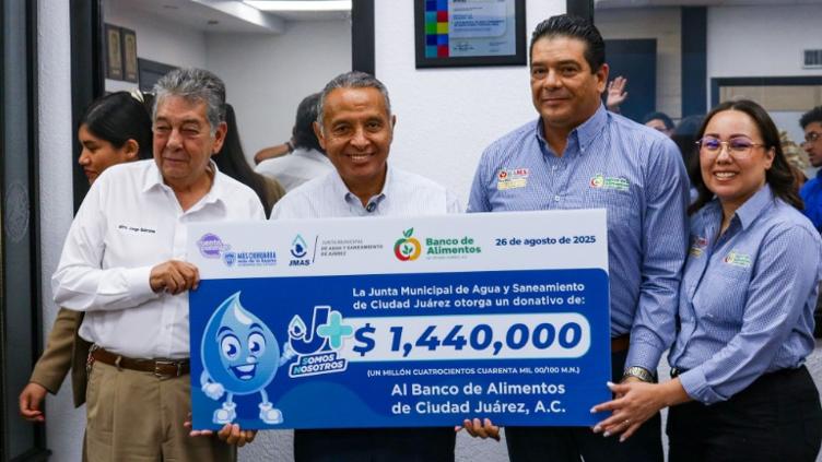 J+ dona más de 1 millón de pesos al Banco de Alimentos – Puente Libre