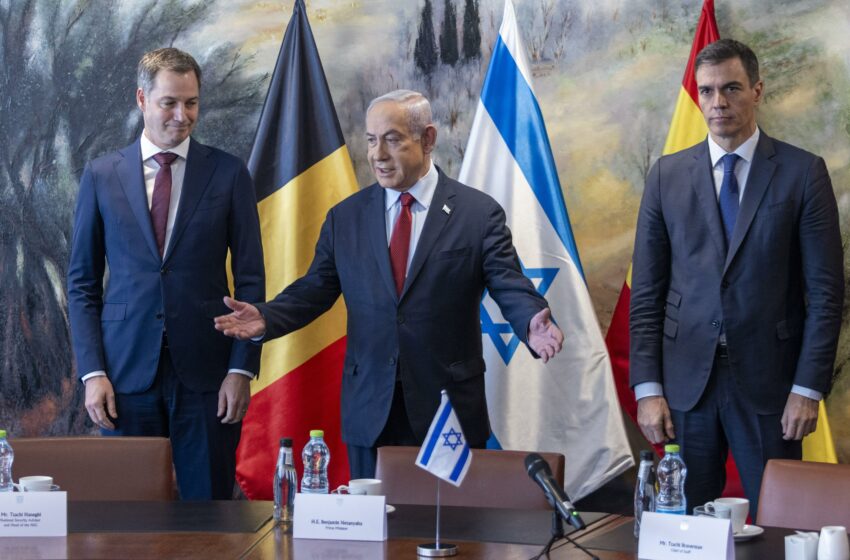  La relación entre España e Israel toca su punto más bajo tras la batería de sanciones anunciadas por Sánchez