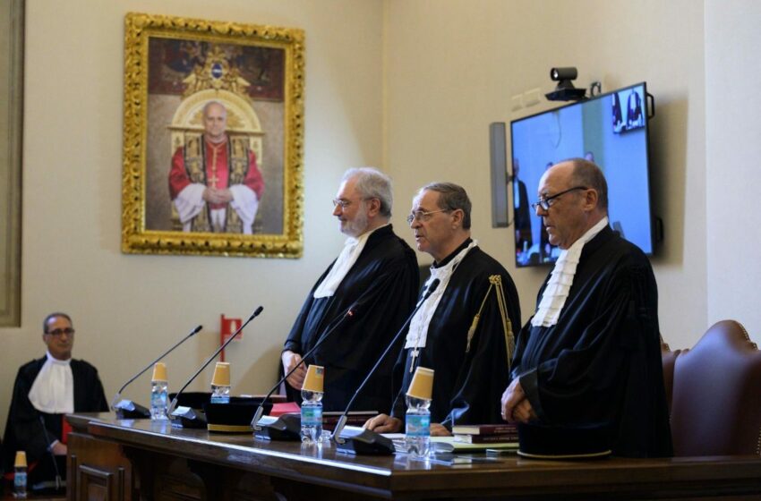  El Vaticano apela el juicio y presenta una segunda audiencia sobre cuatro cuestiones preliminares