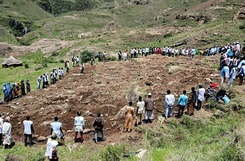 Más de 370 cadáveres recuperados de los aludes en Sudán y se teme más de 1.000 muertos