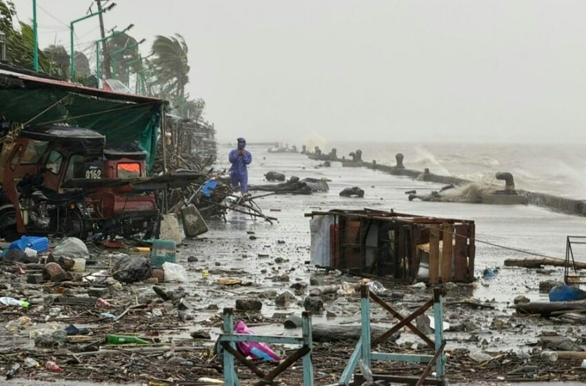 Miles de evacuados en Filipinas por la llegada del supertifón Ragasa