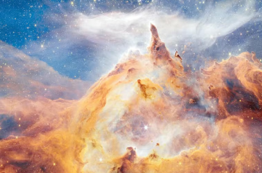 El telescopio James Webb captó la ‘montaña’ donde nacieron las estrellas más pesadas del universo