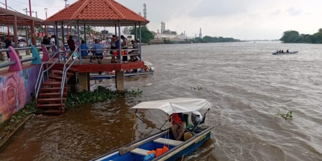  Leve incremento en el río Coatza – Liberal del Sur