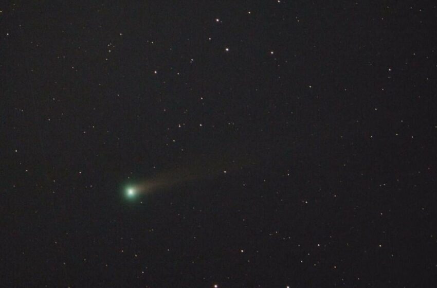  Captan espectaculares imágenes de un cometa desde Puerto Rico