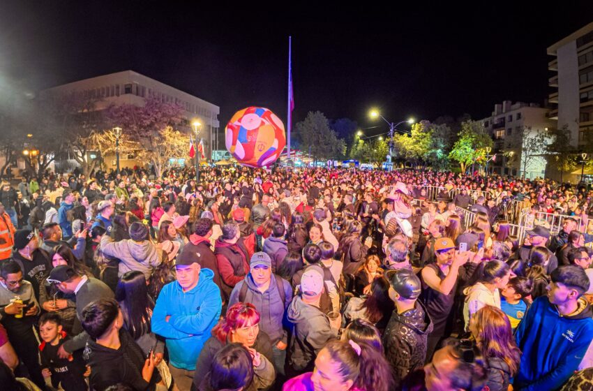  Con más de 20 mil familias: Rancagua celebró en grande el inicio del Mundial Sub-20 en la Plaza de Los Héroes