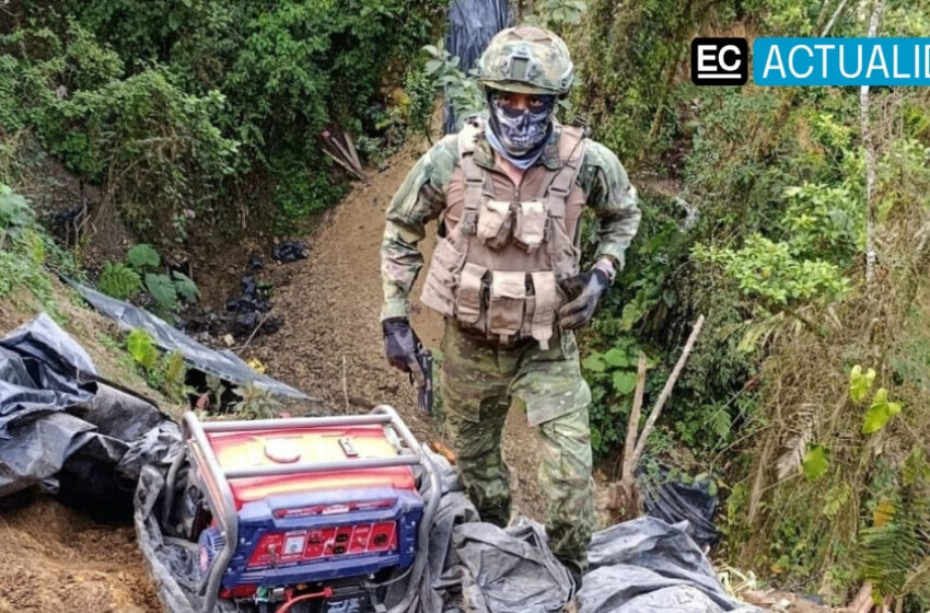 Ejército arrasa minería ilegal en Carchi y deja millonarias pérdidas – El Comercio