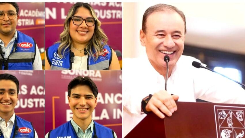  Estudiantes agradecen a Gobernador Durazo oportunidad de vinculación con la industria