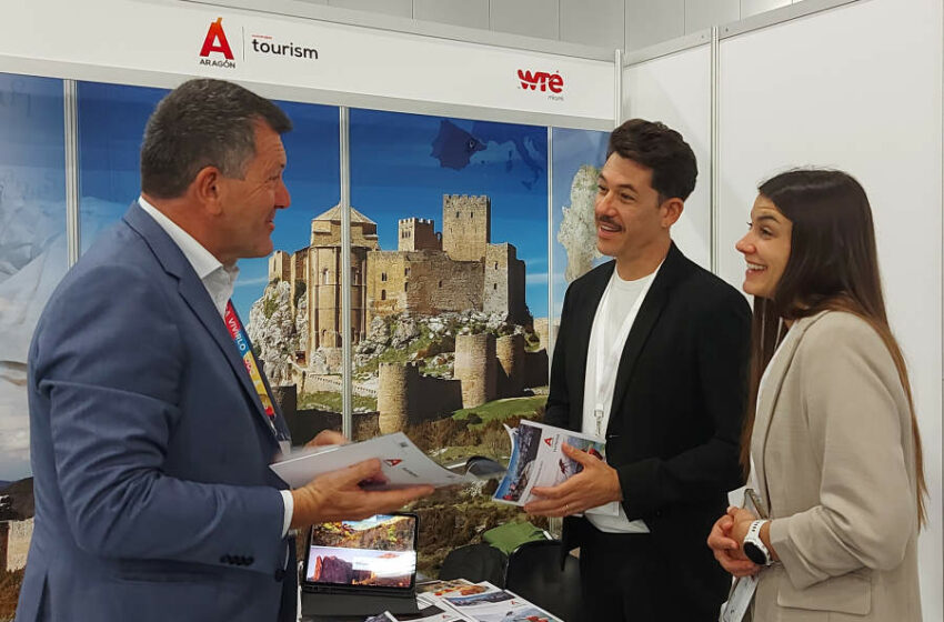  Aragón se presenta en WTE Miami como destino único en España