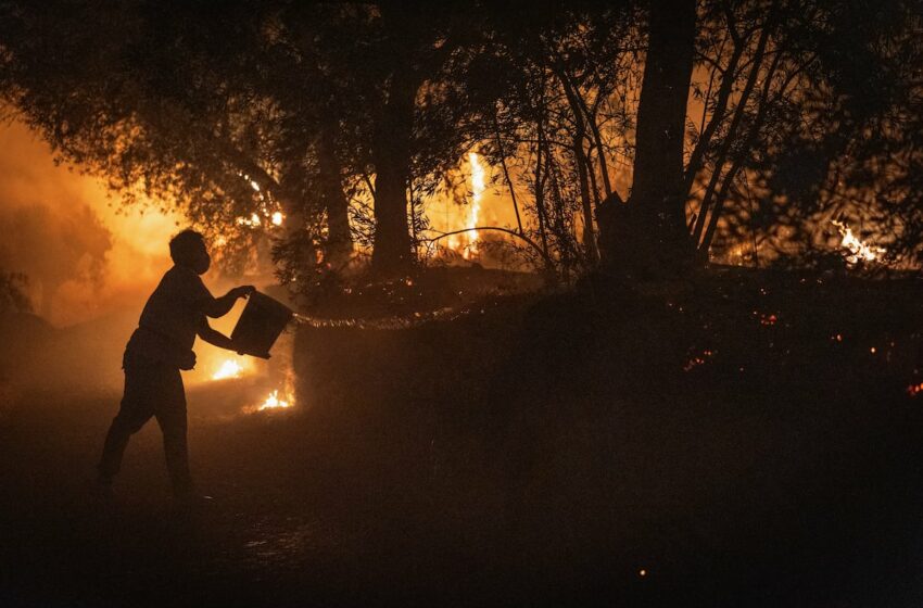 Un estudio apuntala el vínculo del cambio climático con la histórica ola de incendios de agosto