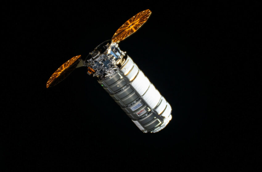 La nueva nave de carga Cygnus XL llega a la ISS