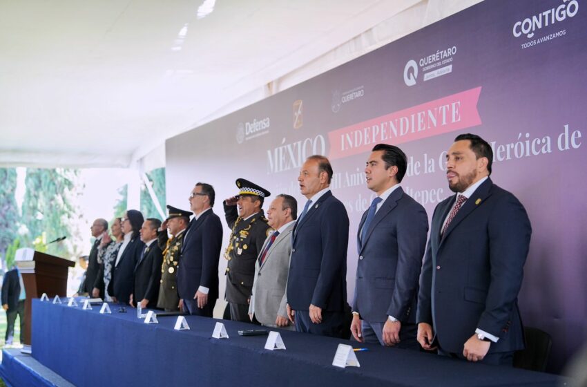 Acude Felifer Macías a la Ceremonia Conmemorativa de la Gesta Heroica de los Niños Héroes