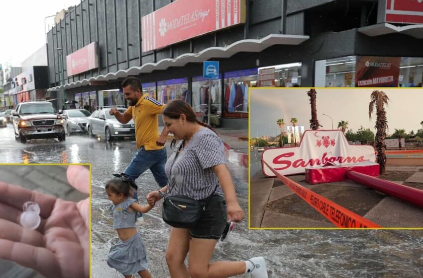 Las fuertes lluvias y vientos de casi 80 km/h dejaron destrozos en Hermosillo – El Imparcial