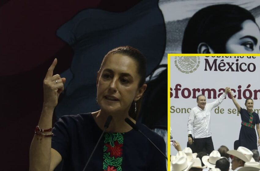 Un millón de sonorenses resultaron beneficiados, destacó Sheinbaum en su primer Informe …