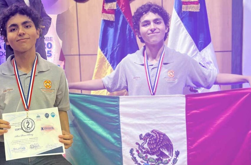 Estudiante de Cobach Sonora gana medalla de plata en Olimpiada Centroamericana y del …
