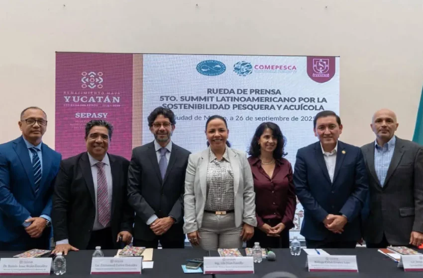  Yucatán sede del 5° Summit Latinoamericano por la Sostenibilidad pesquera y acuícola