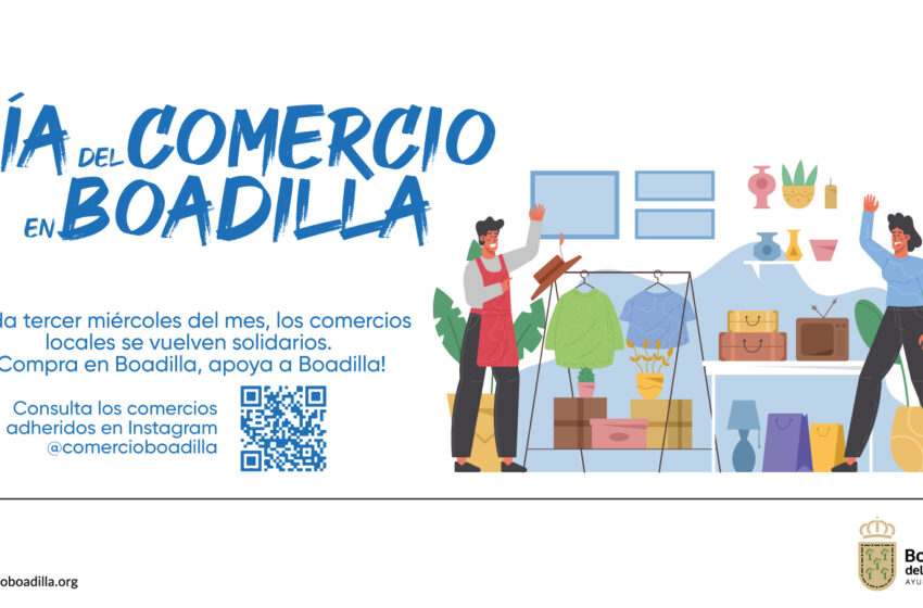 Boadilla celebra un nuevo Día del Comercio el próximo miércoles, a favor de la asociación …