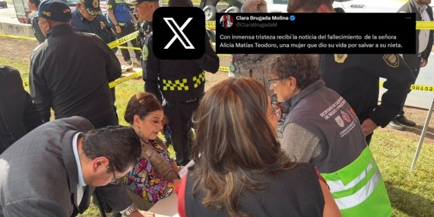  Clara Brugada reacciona a la muerte de Alicia Matías