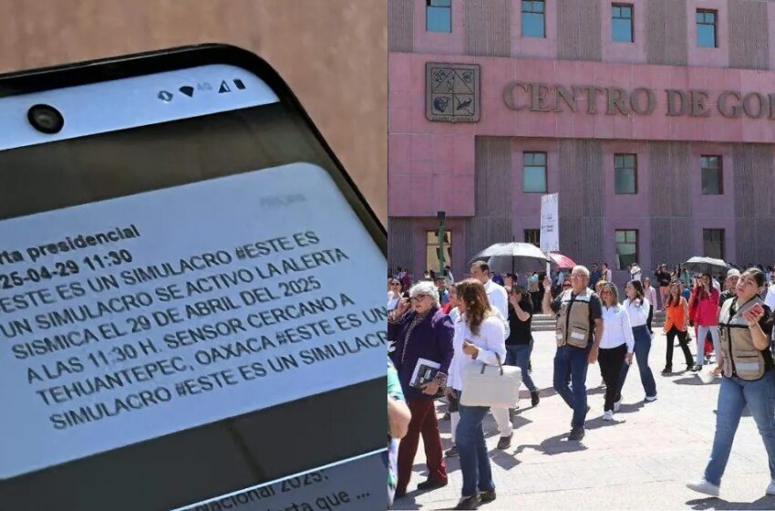  Enviarán alerta a celulares durante simulacro del 19 de septiembre en Sonora