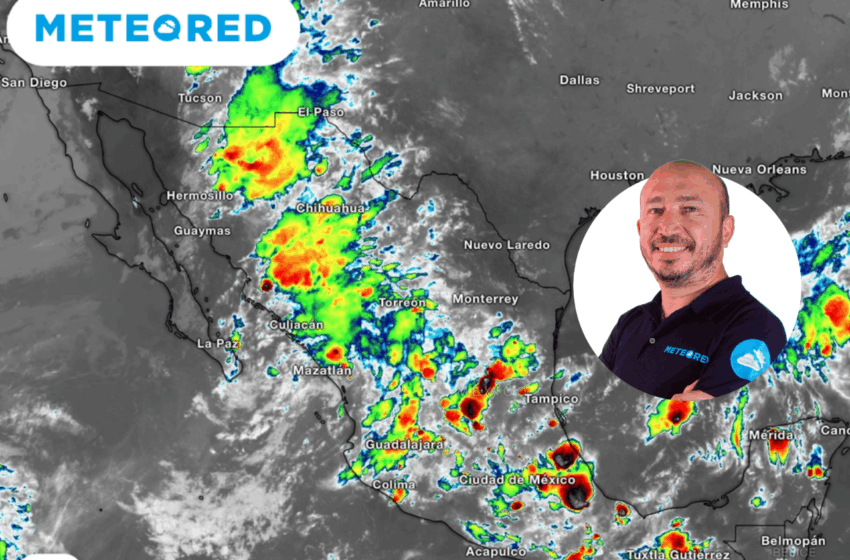  Entre el sábado y el domingo, México tendrá tormentas intensas por nuevo frente frío