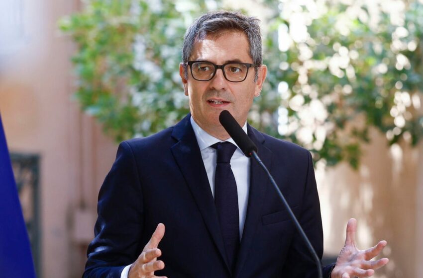 Bolaños señala a una «minoría» de jueces por sus «comportamientos»: «Hacen mucho daño a la Justicia»