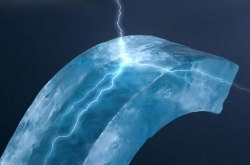 ¿Cómo se forman los rayos?: el hielo genera electricidad al deformarse