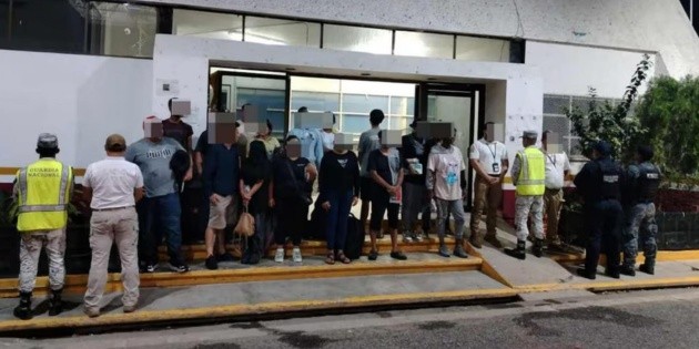  Marina rescata 16 migrantes en Chiapas