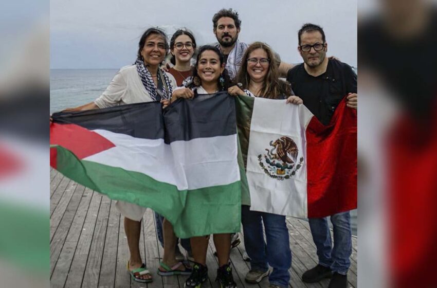 Zarpa nayarita en flotilla humanitaria para Palestina | Meridiano.mx