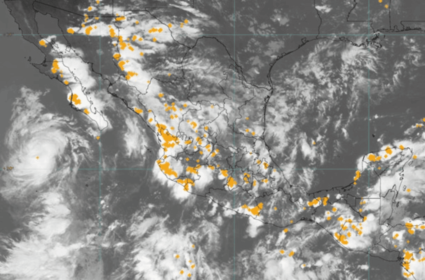  Tormenta Mario ocasionará lluvias muy fuertes en Baja California y Baja California Sur | Luz Noticias