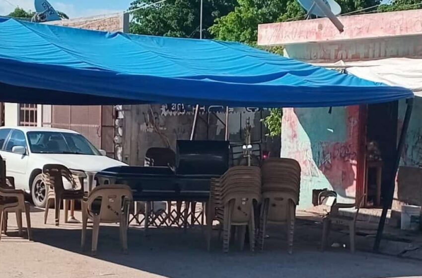 Conmueve velorio de Don Goyo en Los Mochis: ni flores ni velas; su viuda no tiene ni para café