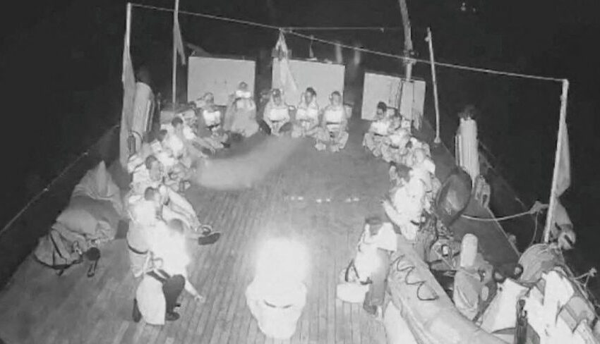  Crónica de una detención en directo: así ha interceptado Israel a los miembros de la Flotilla a Gaza