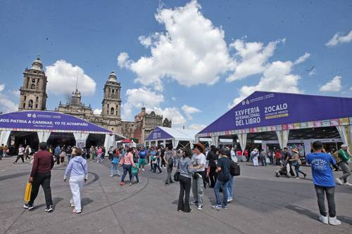 Con 25 años de vida, la FIL Zócalo aún es el escaparate editorial de la capital