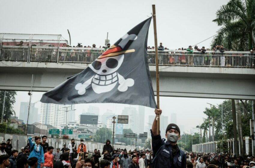  La bandera pirata de One Piece, símbolo de la rebeldía de la Generación Z